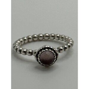 Pandora Birthday Blooms Sterling Silver Ring‎ Size 6 US 52 EU